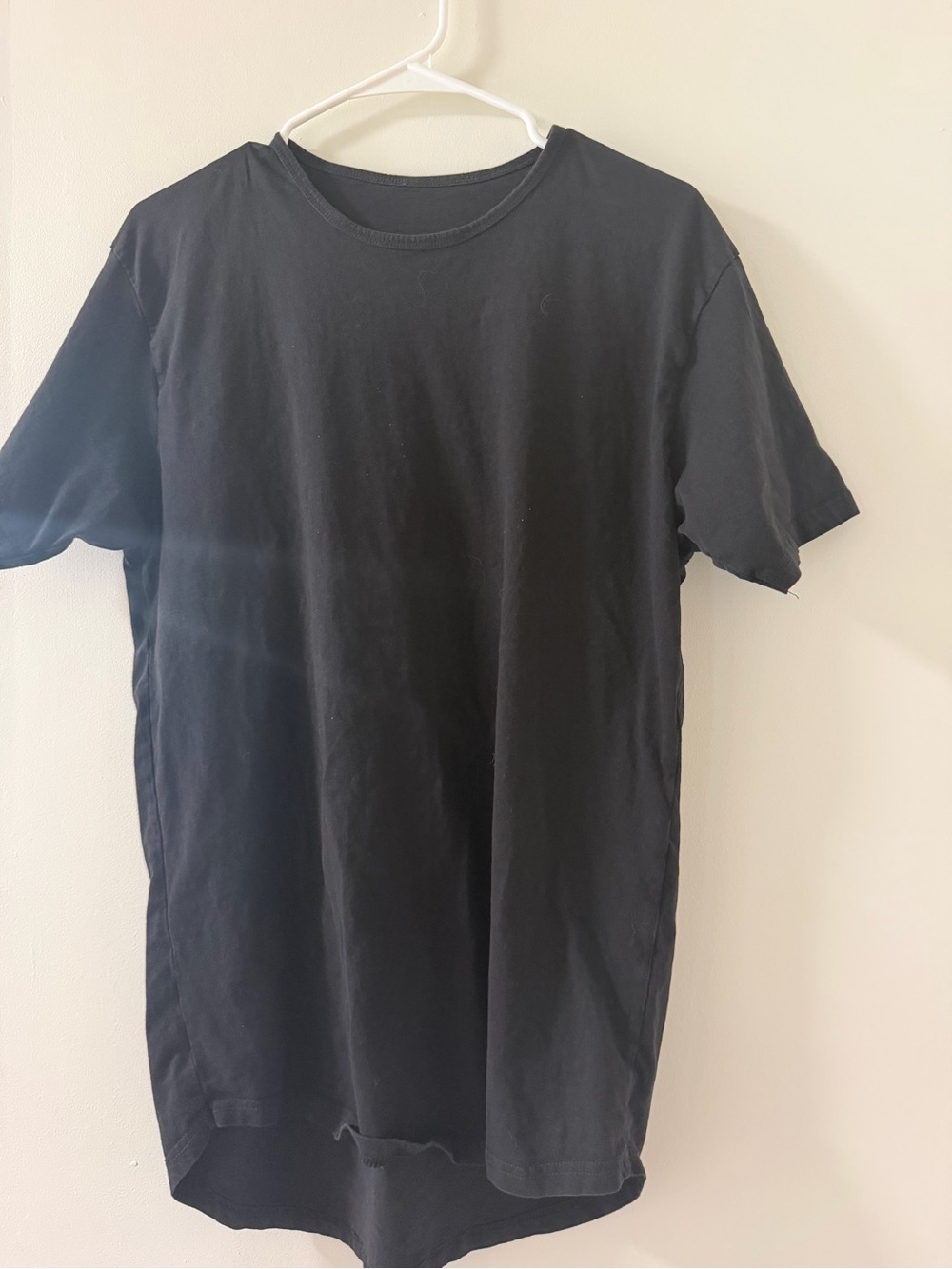 Men's Black Crewneck Short Sleeve Tee